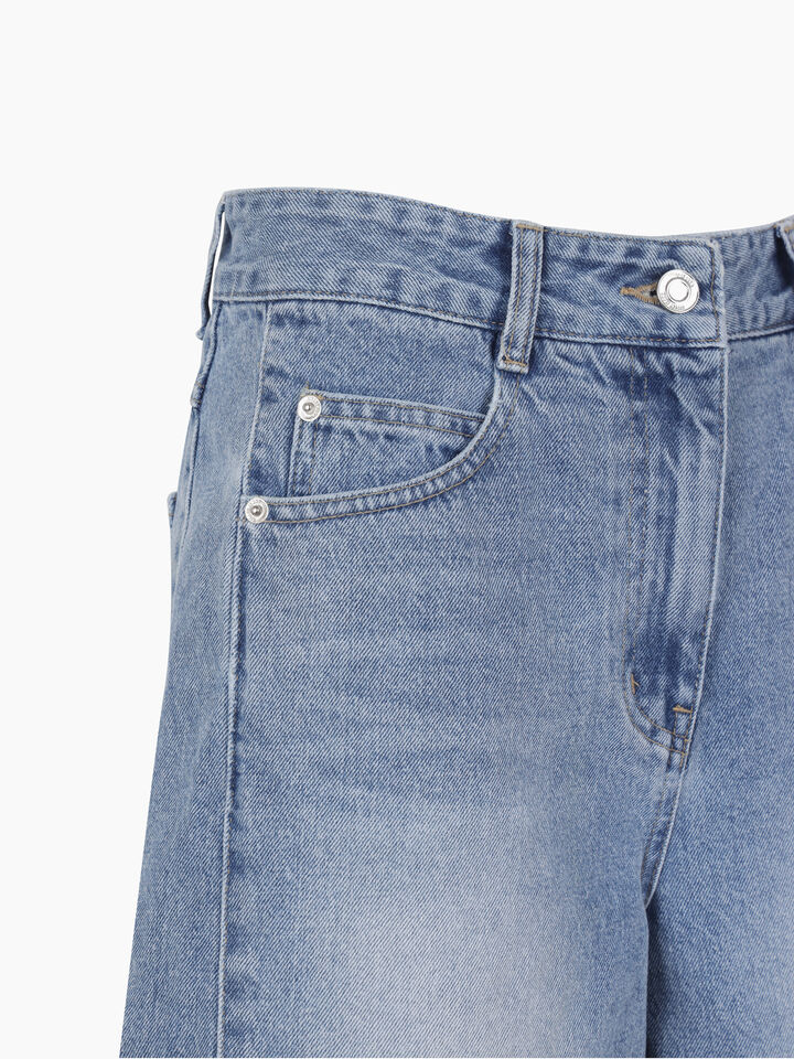 Blue jean bermudas - sisley k women - Blue | Sisley K image number 3